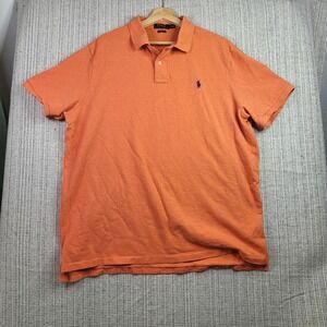 Polo Ralph Lauren Polo Shirt Mens 2XL Classic Fit Short Sleeve Casual Golf Top‎